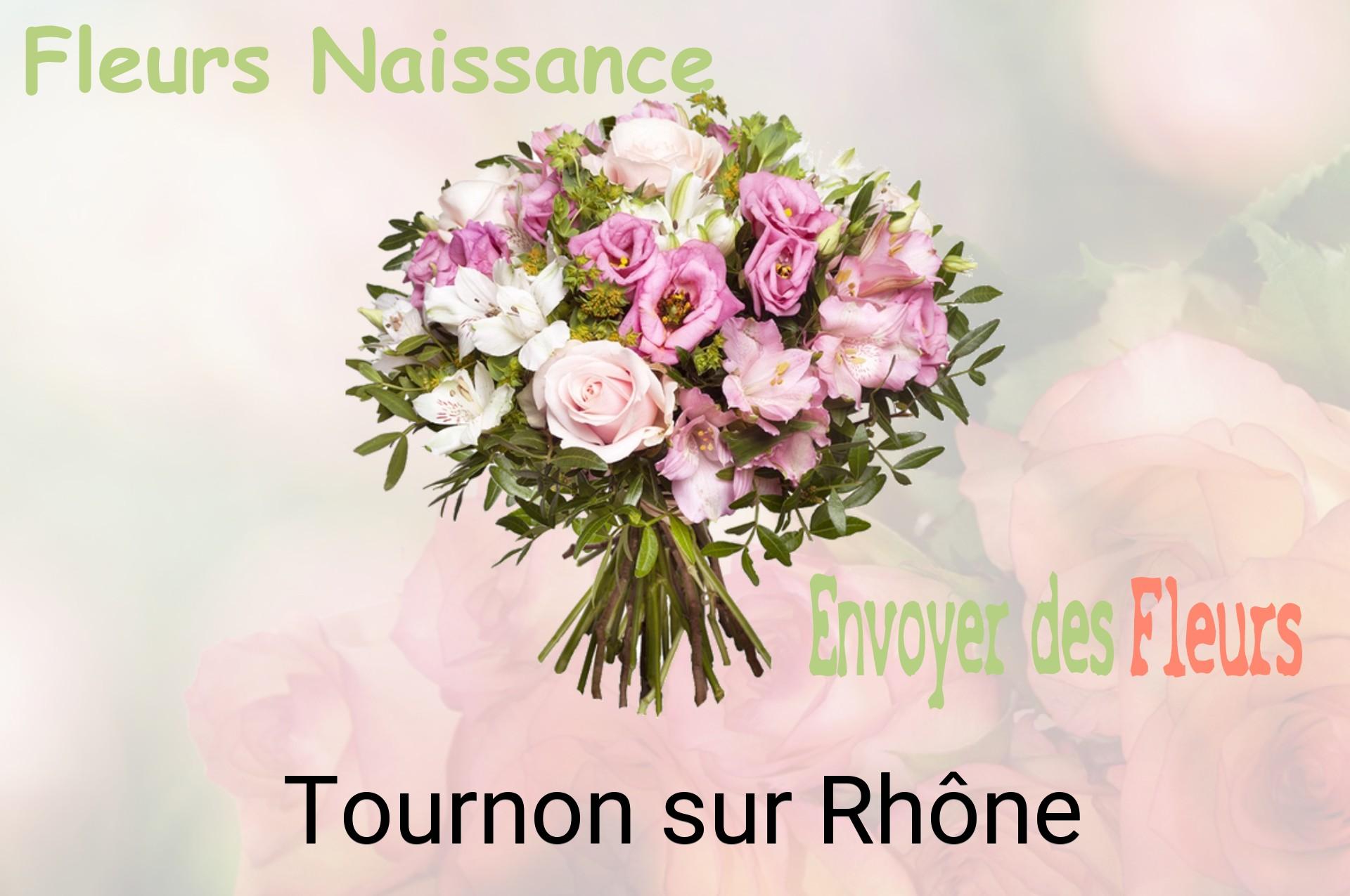 Bouquet de fleurs de naissance livré à Tournon-sur-Rhône